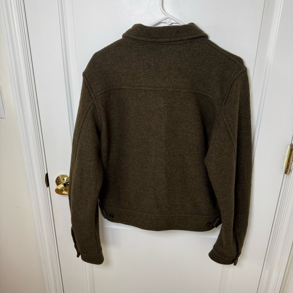 Buck Mason Felted Wool Rider Jacket Large - Picture 8 of 8